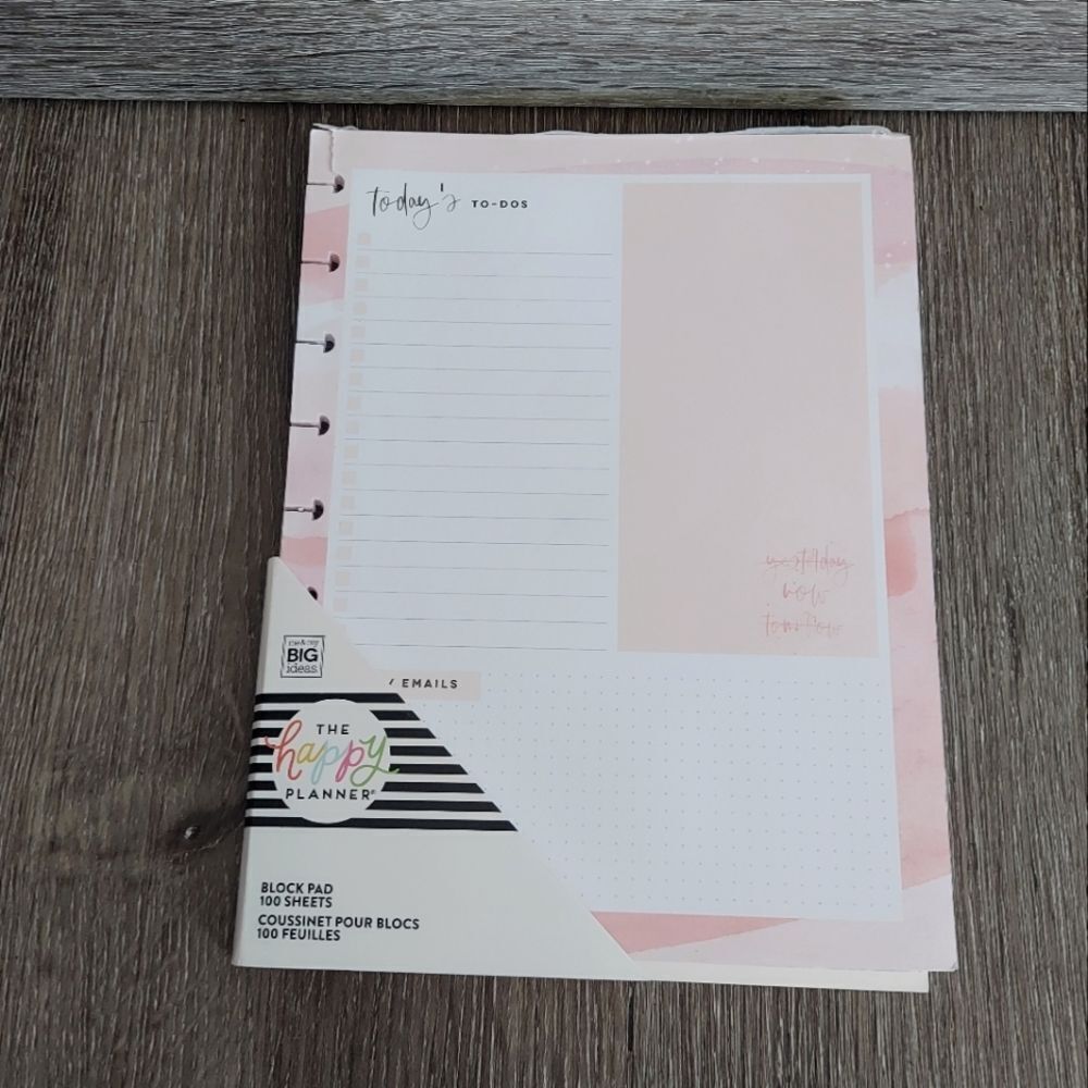 The Happy Planner Classic Block Paper Pad